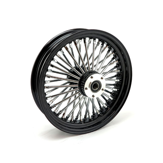 MCS Radial 48 Fat Spoke Rear Wheel 3.50 x 16 Black – 2006–2007 Dyna; 2002–2007 FLT/Touring…