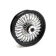 MCS Radial 48 Fat Spoke Rear Wheel 3.50 X 16 Black – 2006–2007 Dyna; 2002–2007 FLT/Touring…