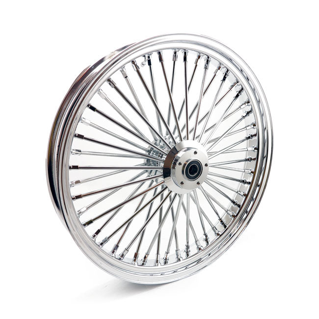 MCS Radial 48 Fat Spoke Front Wheel 3.50 X 23 SF Chrome – 2004–2005 FXDWG