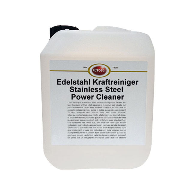 Autosol Stainless Steel Power Cleaner. Canister 10 Liter