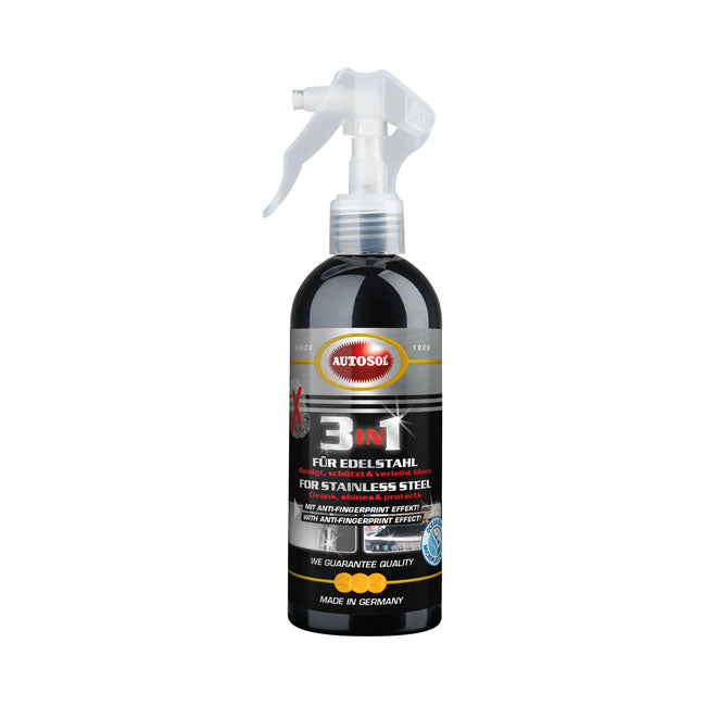 Autosol 3 In 1 for Stainless Steel. Bottle 250 Ml