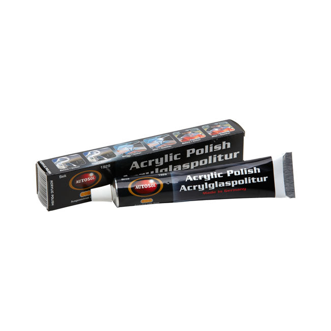 Autosol Acrylic Glass Polish. Tube 75cc