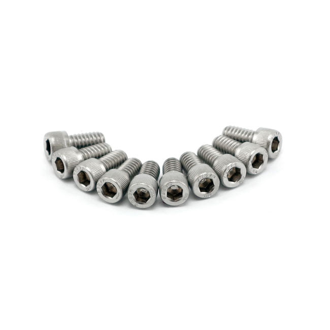 Colony Knurled Allen Bolt 1/4-20 X 1/2", Stainless Steel
