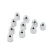 Colony 1/4-20 Acorn Nuts Chrome. Low Crown
