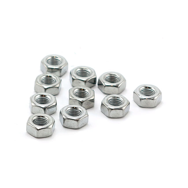 Colony M10 X 1.25 Hex Nuts. Chrome