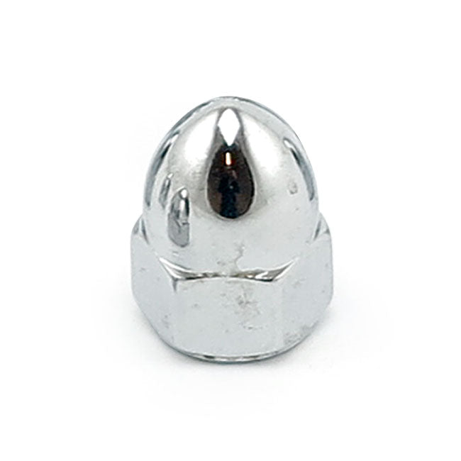 Colony 1/4-20 Acorn Nuts Chrome. High Crown