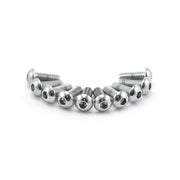Colony 8mm X 20mm Button Head Allen Bolts Chrome