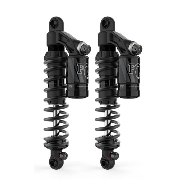 Fox Factory RC1 Piggyback Shocks 13.5", Black – 1998–2022 XL Sportster