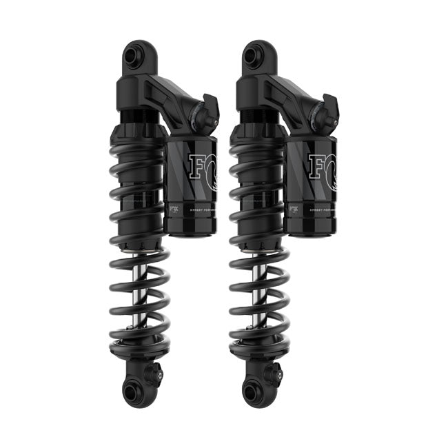Fox Factory QS3 Piggyback Shocks 13.5", Black – 1991–2017 Dyna
