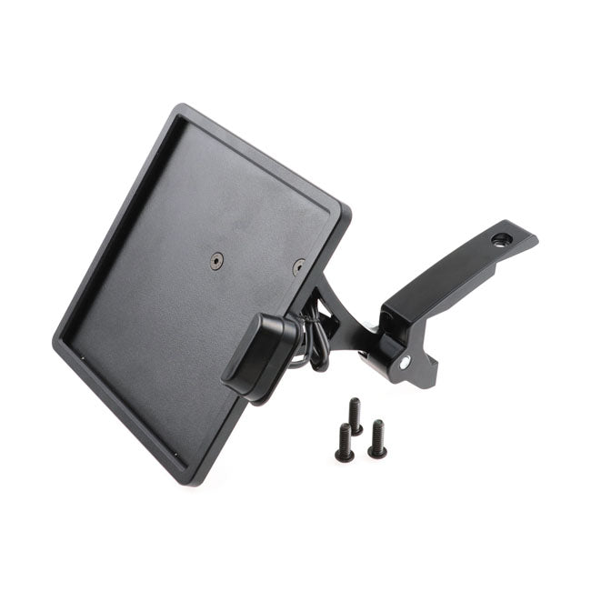 Cult-Werk Side Mount License Plate Bracket, Black. Germany – 2019–2020 Softail FXDR