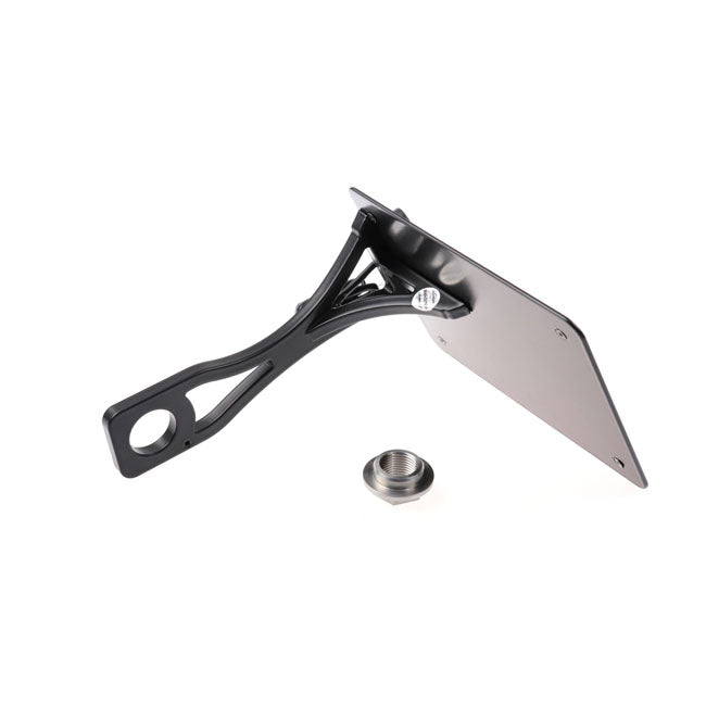 Cult-Werk Side Mount License Plate Bracket, Black. Austria – 2015–2017 Dyna