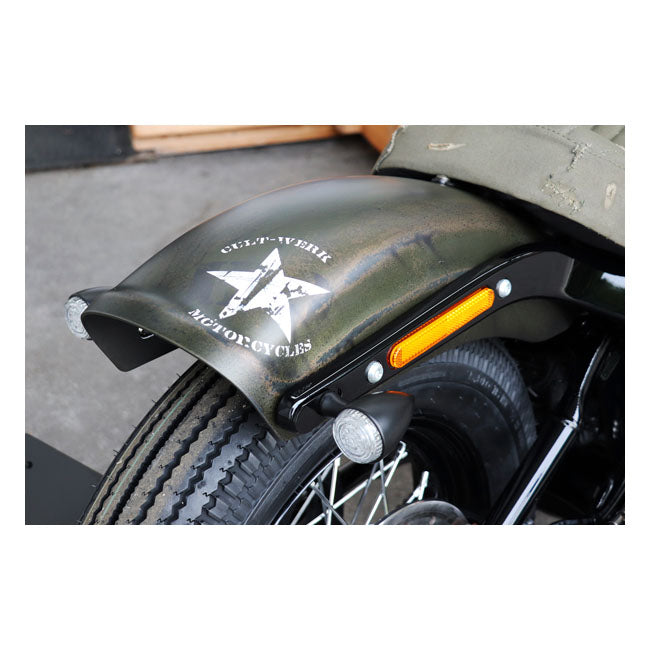 Cult-Werk FXBB/S/FLSL/FXST Rear Fender ''OEM Style Short'''' – Softail 2018–2026 Street Bob; FXST…