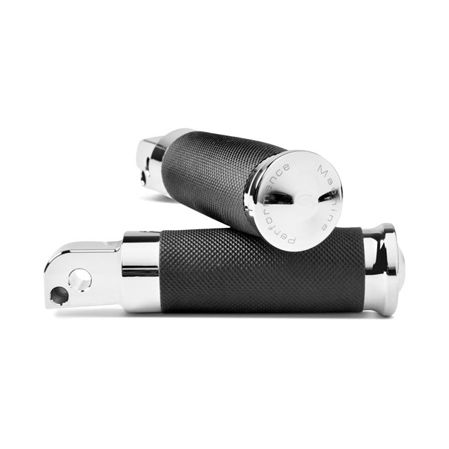 Performance Machine Contour Passenger Footpegs. Chrome – Passenger: 2018–2024 Softail with Foot…