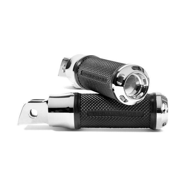 Apex Rider Footpegs. Chrome