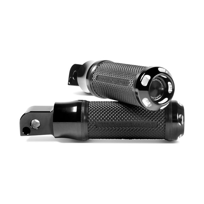 Apex Passenger Footpegs. Black Cc