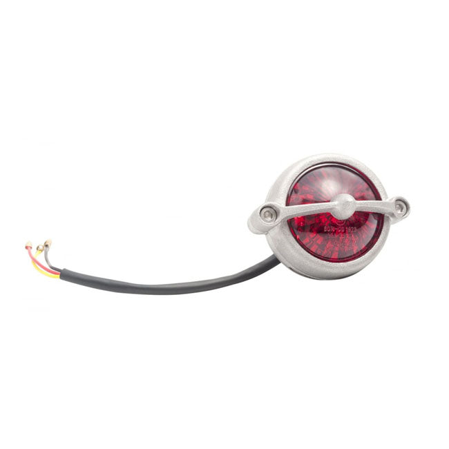 Motone Bel Air LED Taillight. Shot Blast, No Bracket. ECE