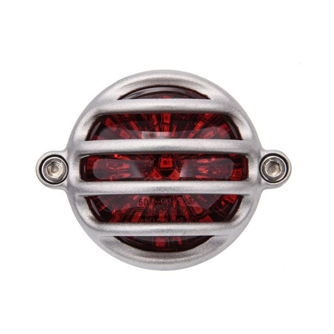 Motone Lecter LED Taillight. Shot Blast, No Bracket. ECE