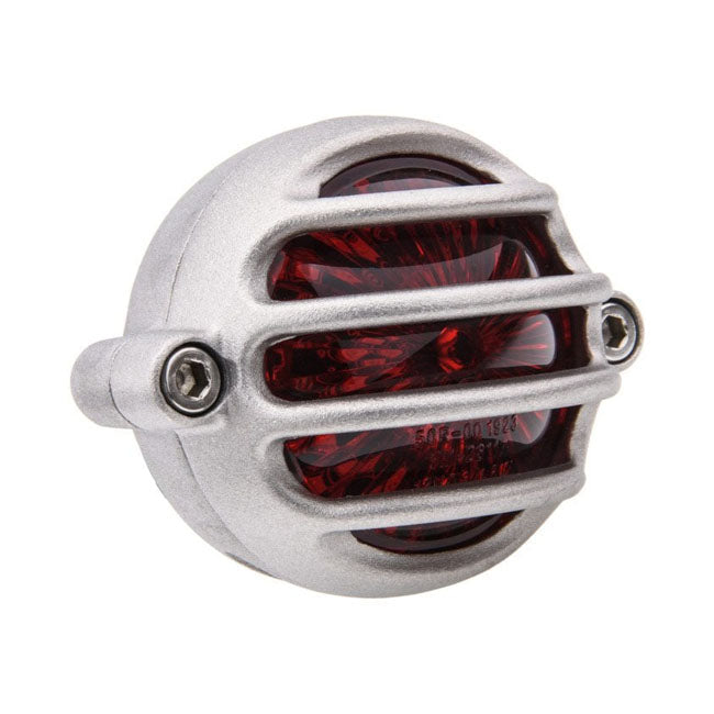 Motone Lecter LED Taillight. Shot Blast, No Bracket. ECE