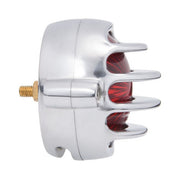 Motone Lecter LED Taillight. Polished, No Bracket. ECE