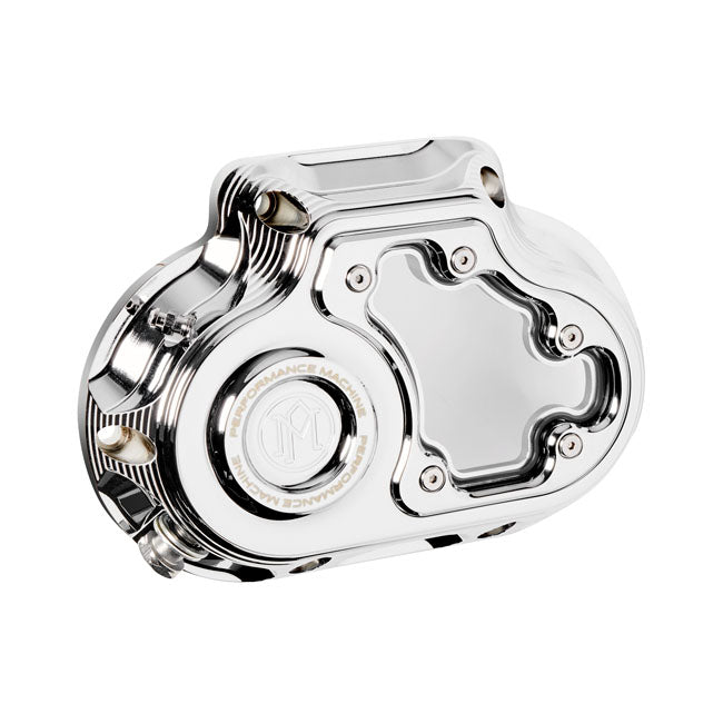 Performance Machine Transmission End Cover Vision, Hydraulic. Chrome – 2014–2020 FLT/Touring with Fairing