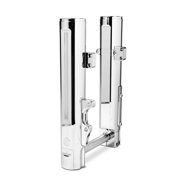 Performance Machine Lower Leg Assembly, Single Disc. Chrome – Softail: 2018–2020FXBB Street Bob 107…
