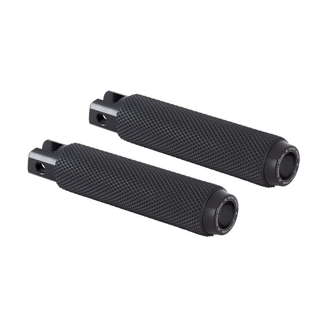 Rough Crafts Passenger Foot Pegs. All Black – Passenger: 2018–2026 Softail with Foot…