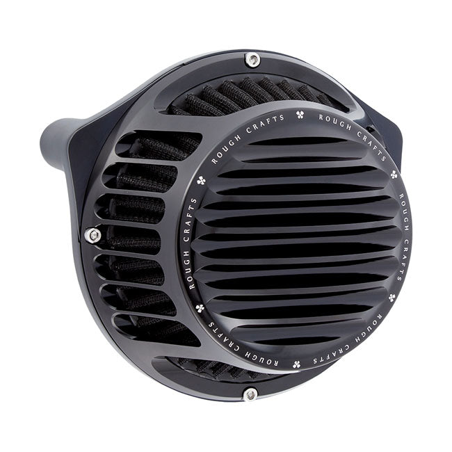 Rough Crafts Round Finned Air Cleaner Assembly. All Black – 2018–2024 Softail; 2017–2025…