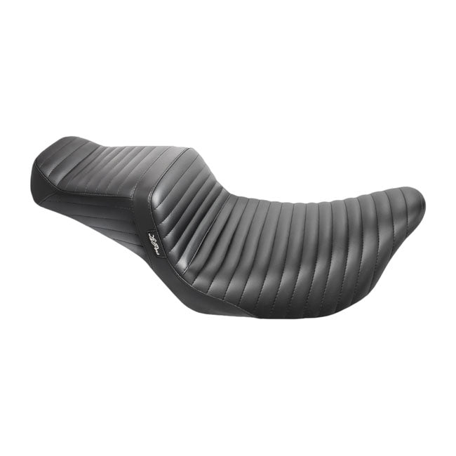 Le Pera TailWhip 2-Up Seat. Pleated, Black – Touring: 2008–2025 Touring