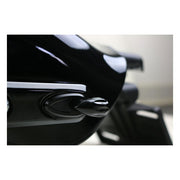 Kodlin Bullet Grooved 3-1 Taillight/Turn Signal Combo. Blck – Universal