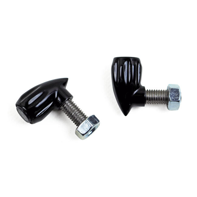 Kodlin Bullet Grooved 3-1 Taillight/Turn Signal Combo. Blck – Universal