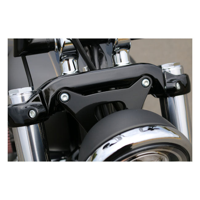 Kodlin M8 Breakout Headlamp Conversion Bracket. Black – Softail: 2018–2020 FXBR Breakout 107…