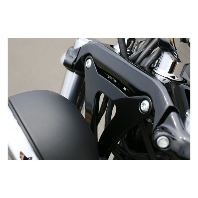 Kodlin M8 Breakout Headlamp Conversion Bracket. Black – Softail: 2018–2020 FXBR Breakout 107…