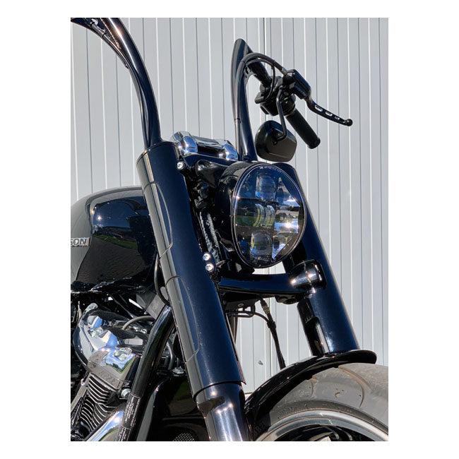 Kodlin M8 Breakout Front End Cover Kit. Black – Softail: 2018–2019FXBR 107…