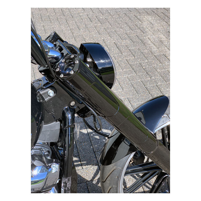 Kodlin M8 Breakout Front End Cover Kit. Black – Softail: 2018–2019FXBR 107…