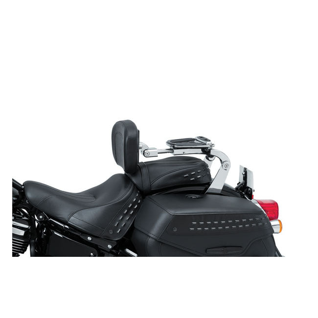 Kuryakyn Mount Brackets for Multi-purpose Backrest. Chrome – Softail: 2018–2024FLHC; FLHCS Heritage…