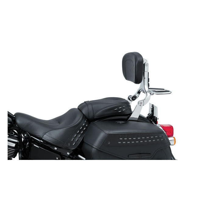 Kuryakyn Mount Brackets for Multi-purpose Backrest. Chrome – Softail: 2018–2024FLHC; FLHCS Heritage…
