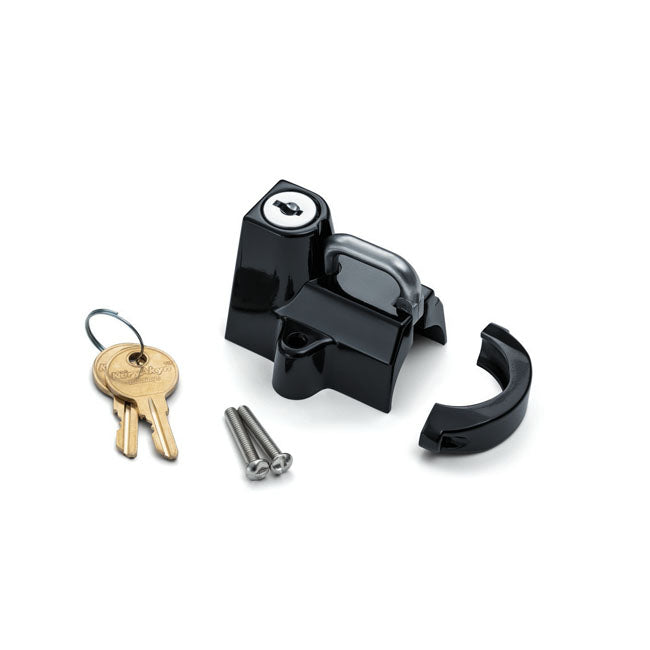 Kuryakyn Helmet Lock Black 22 mm – 7/8" (22 mm) to 1-1/4" (32 mm) Diameter…