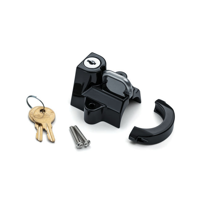Kuryakyn Helmet Lock Black 32 mm – 1-1/4" (32 mm) to 1-1/2" (38 mm) Diameter…