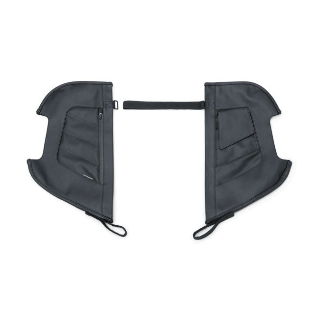 Kuryakyn Engine Guard Chaps. Black – 1997–2025 Electra Glides; Road Kings…