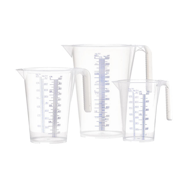 Pressol Transparent Measuring Jug Set
