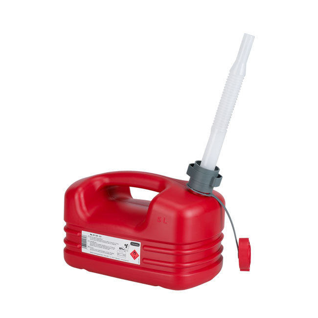 Pressol HDPE Fuel Can. Red, 5 Liter