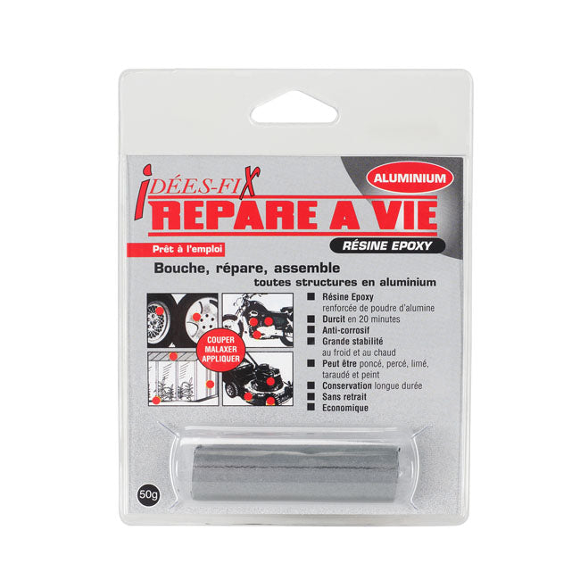 Pressol IdéEs-Fix Moldable Metal. Aluminum, 50 Grams
