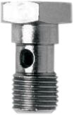 Goodridge Banjo Bolt 600 Series Natural Universal Single Stainless Steel - 775-44C