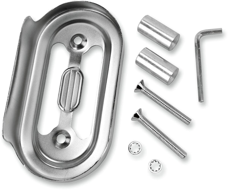 Drag Specialties Chrome Regulator Covers Fits Harley-Davidson Dyna Models 1991-2003 #19-0390