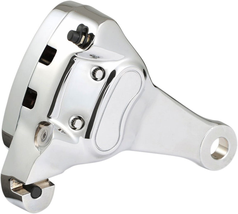Drag Specialties Chrome 4-Piston Brake Caliper Fits Harley-Davidson Sportster Models 2000-2003 #45217