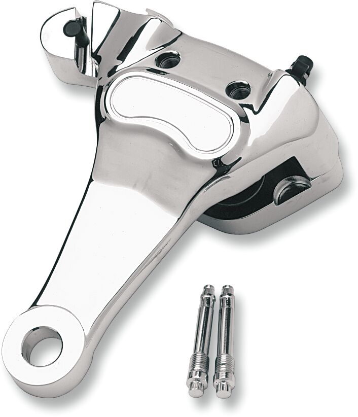 Drag Specialties Chrome 4-Piston Brake Caliper Fits Harley-Davidson Sportster Models 2000-2003
