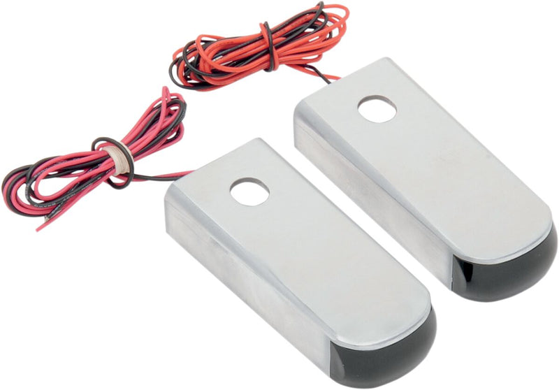 Alloy Art Fender Strut LED Marker Lights for 1984-2017 Harley-Davidson Softail Motorcycles