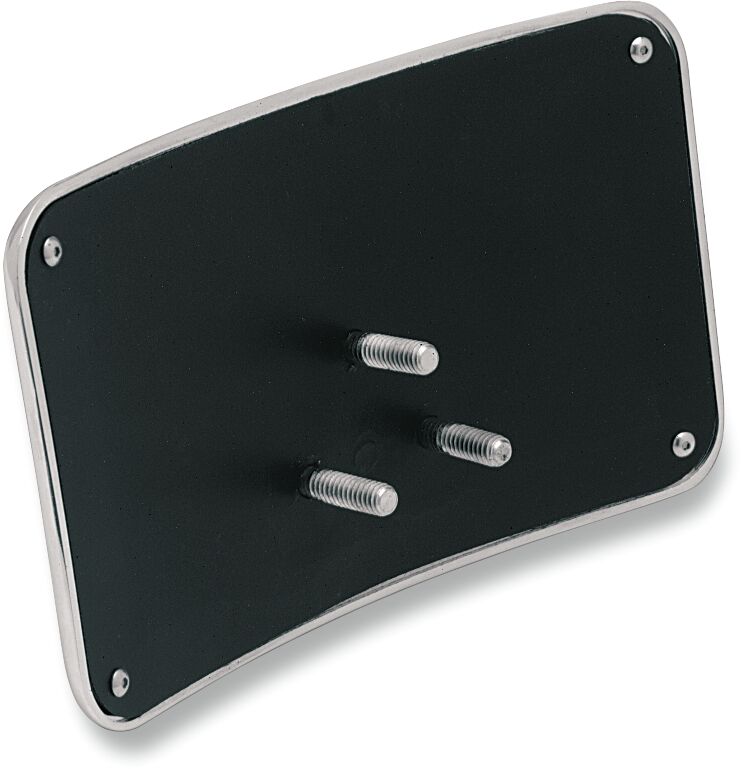 Small Radius Three-Bolt Style Licence Plate Mount Assembly