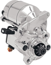 Drag Specialties 1.4 Kilowatt Chrome Starter Motor for Various Buell and Various Harley-Davidson Motorcycles (See Fitment List) #80-1010