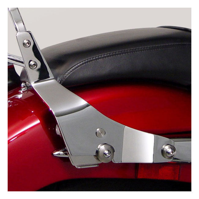 National Cycle NC Paladin® Quickset Mount Kit, Chrome – Honda: 2002-06 VTX1800R/S (Specs 1; 2…